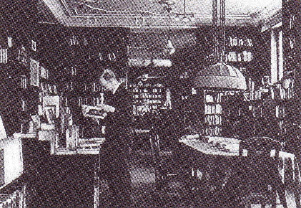 Innenansicht Haus der Bücher in Königsberg i. Pr.